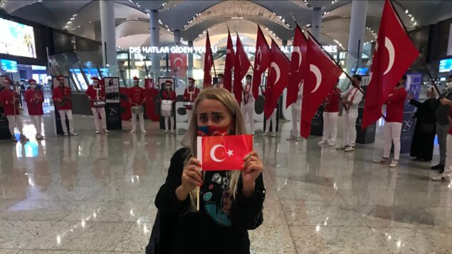 İstanbul Havalimanı’nda 29 Ekim coşkusu