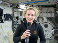 ABD’li astronot Kate Rubins, uzaydan oy kullandı