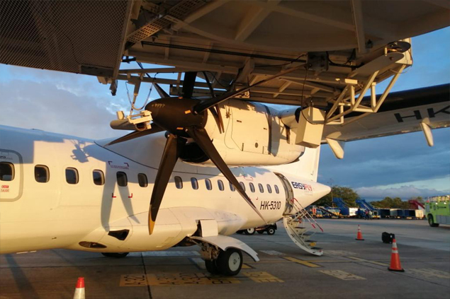 Kolombiya’da ATR-42 körüğe çarptı
