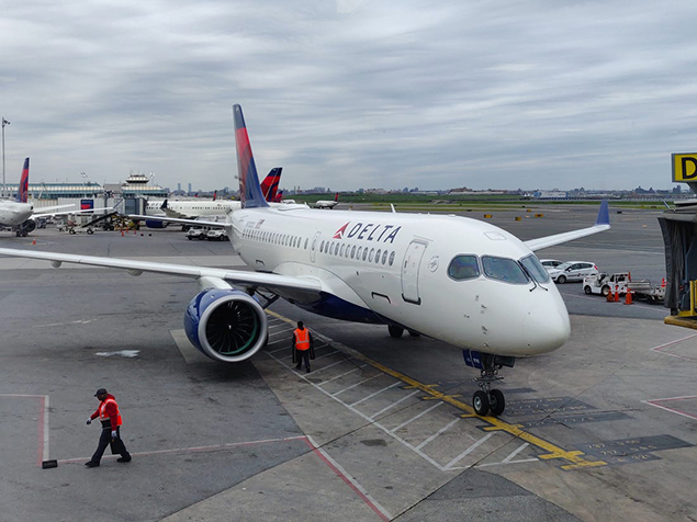 Airbus ilk ürettiği, A220 uçağını Delta Havayolları’na teslim etti