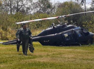 Ekvador’da askeri helikopter sert indi