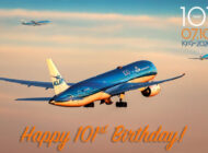 KLM, 101 yaşında