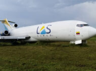 LAS Kargo uçağı inişte Kolombiya’da pistten çıktı