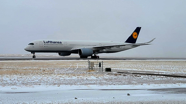 ABD Denver’e Mart ayından buyana Avrupa’dan ilk uçuş
