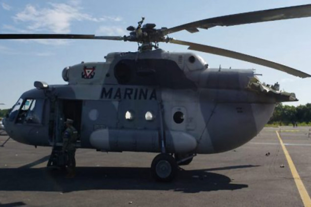 Meksika’da Mi-17 inişte kaza yaptı