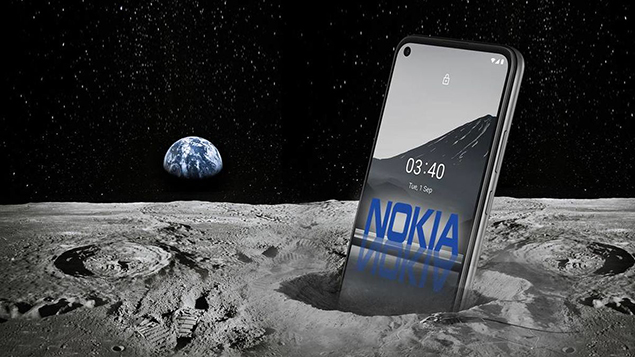 Nokia aya ilk hücresel iletişim şebekesi kuruyor