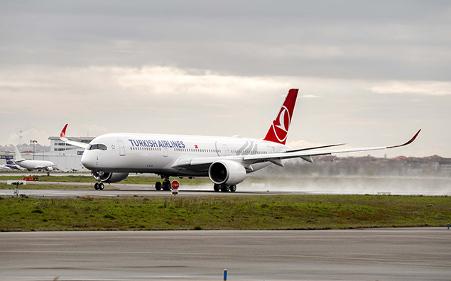 THY, A350-900’üne dün gece kavuştu