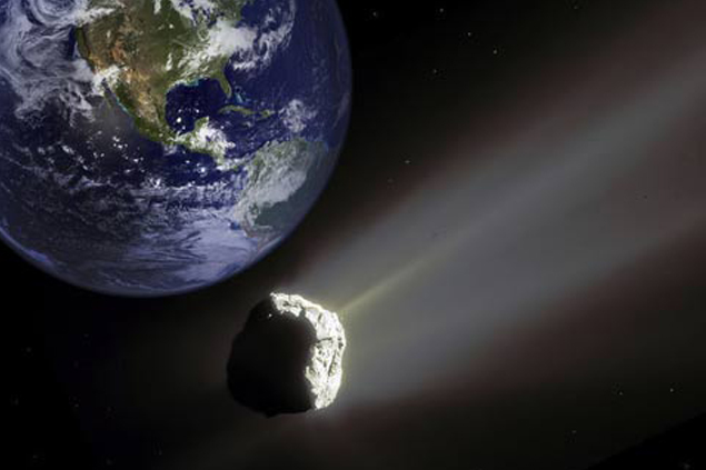 Dünya’ya 345 kilometre mesafeden geçti