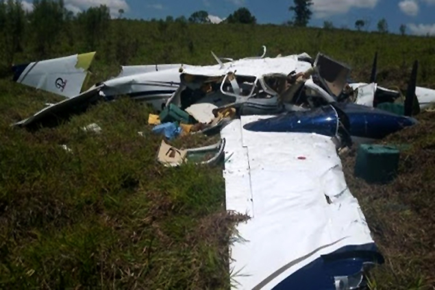 Brezilaya Sao Paulo’da Beechcraft 95-B55 düştü