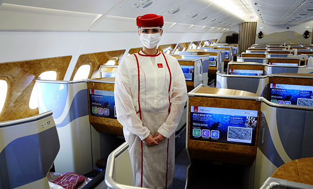 Emirates “Güvenli Seyahatte” zirvede