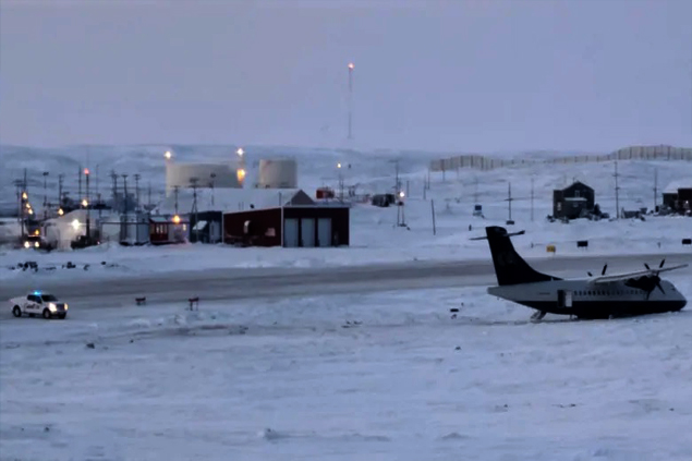 Kanada’da ATR-72 inişte pistten çıktı