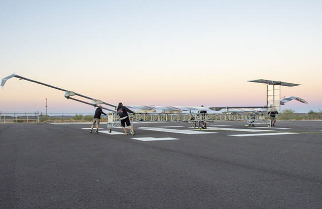 Zephyr, Arizona test uçuşunuda başarıyla tamamladı