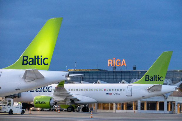 airBaltic Şubat ayında en düşük yolcu sayısını yaşadı