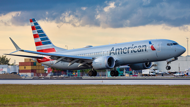 American Airlines B737 MAX ile uçmaya başladı