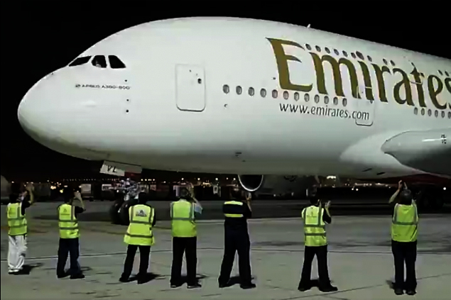 Emirates, 116’ncı A380’ini filosuna kattı