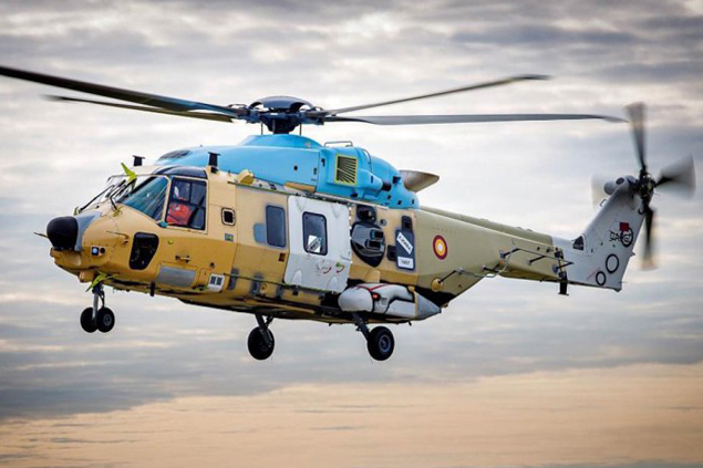 Katar’ın ilk NH90-NFH helikopteri test uçuşlarına başladı