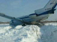 AeroBratsk havayolu uçağı tamamlanmamış piste indi