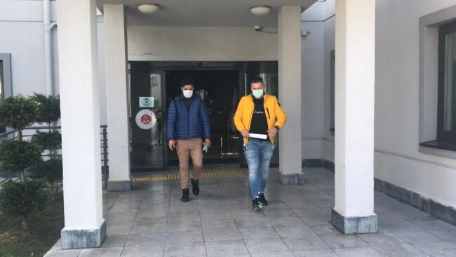 İst adliye binası çıkısı iranlı vahit