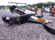 Malezya’da R66 helikopter eğitim uçunda düştü
