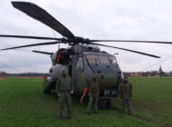 Alman ordusunun CH-53 tipi helikopteri acil indi