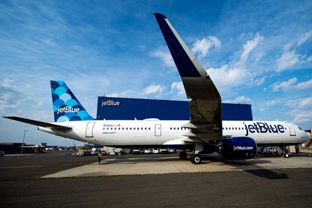Airbus’un son, JetBlue Havayolu’nun ilk uçağı oldu