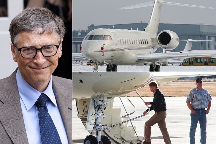 Bill Gates, salgında uçak yatırımından 930 milyon dolar kazandı