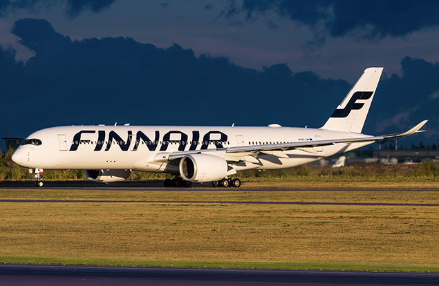 Finnair’in A350’si taksi yolunda işaretlere çarptı