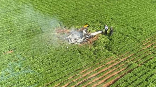 İsrail, Kfar Yehezkel’de R44 düştü; 2 kişi hayatını kaybetti