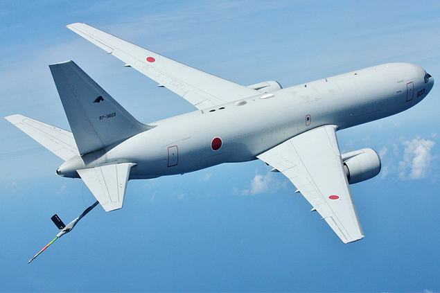 Japonya’nın ilk tanker uçağı KC-46A ilk uçuşunu yaptı