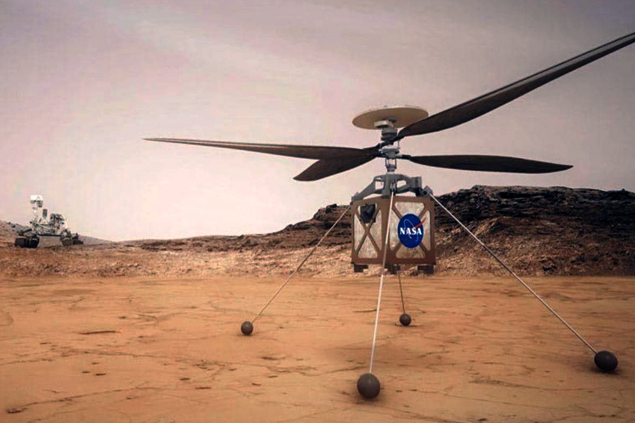 Mars helikopteri Ingenuity Dünya iletişim kurdu
