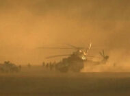 Suriye Haseke’de Rus Mi-35 helikopteri acil indi