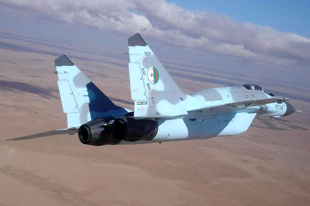 Cezayir’in yeni Mig-21’inin görüntüsü paylaşıldı