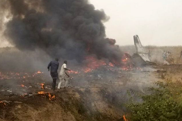Nijerya Hava Kuvvetleri’nin King Air’i düştü; 7 kişi öldü