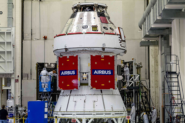 ESA, Airbus ile Orion’un 3 kapsülü için anlaşma imzaladı