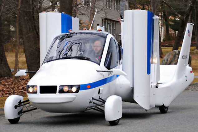 Uçan otomobil Terrafugia Transition’a FAA’dan onay çıktı