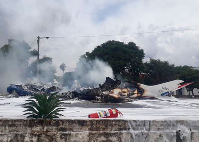 Paraguay Hava Kuvvetleri uçağı düştü; 7 kişi hayatını kaybetti