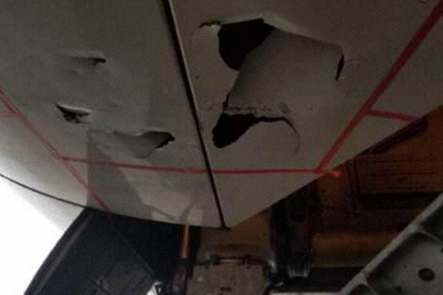 Singapur Havayolları’nın B747’sinde ciddi hasar meydana geldi