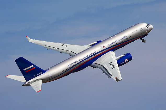 Rusya, iki Tu-214ON uçağını keşif için kullandı