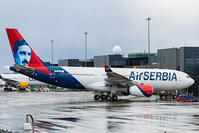 Air Serbia, yeni A330-200’e özel boyama yaptı