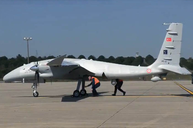 Bayraktar Akıncı PT-3 ilk test uçuşunu yaptı