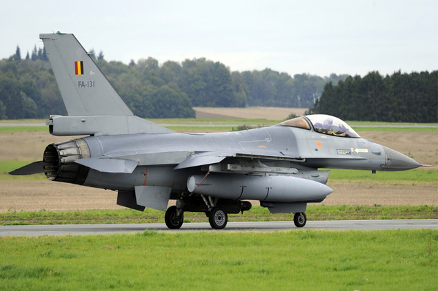 Belçika F-16’ları yeniden uçuşlara başladı