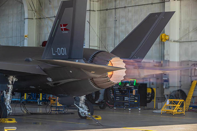 Danimarka’nın F-35 motor testinide başarıyla tamamladı