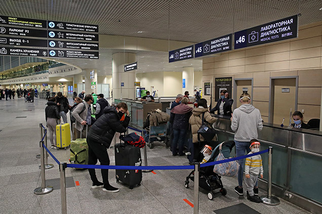 Domodedovo, Covid-19 aşı sertifikasını veren ilk havalimanı oldu