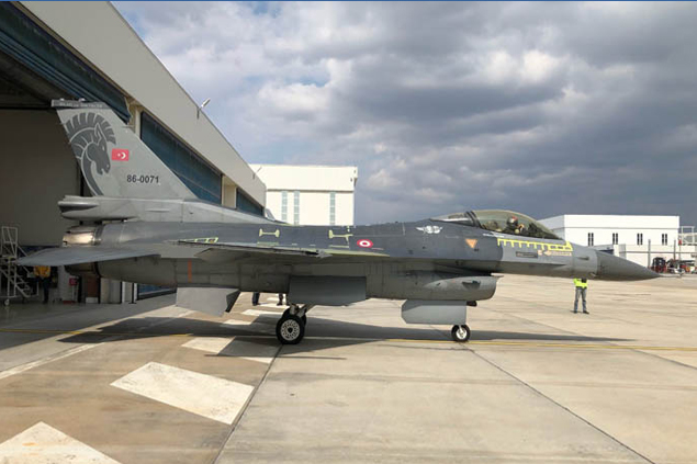 TUSAŞ, THKK’na modernize ettiği 5’nci F-16’yı teslim etti
