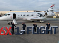 Falcon 6X jet ilk uçuşunu başarıyla tamamladı