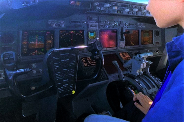 Airexplore Havayolu uçağında skandal fotoğraf