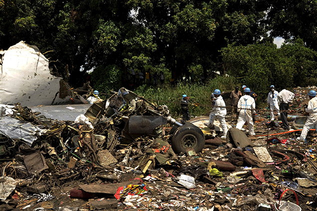 Güney Sudan’da yolu uçağı düştü; 10 kişi hayatını kaybetti