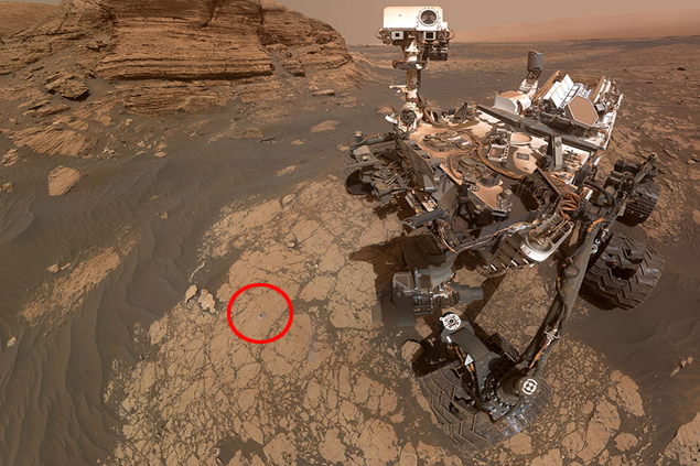Curiosity, Kızıl Gezegen’den “selfie” yolladı