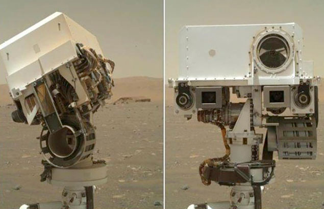 NASA’nın Perseverance aracından selfie