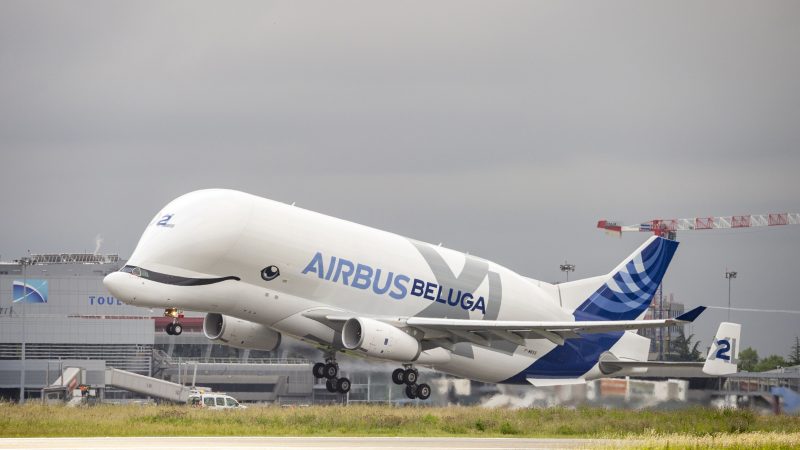 Airbus’un Beluga’sı SAF ile ilk uçuşunu gerçekleştirdi